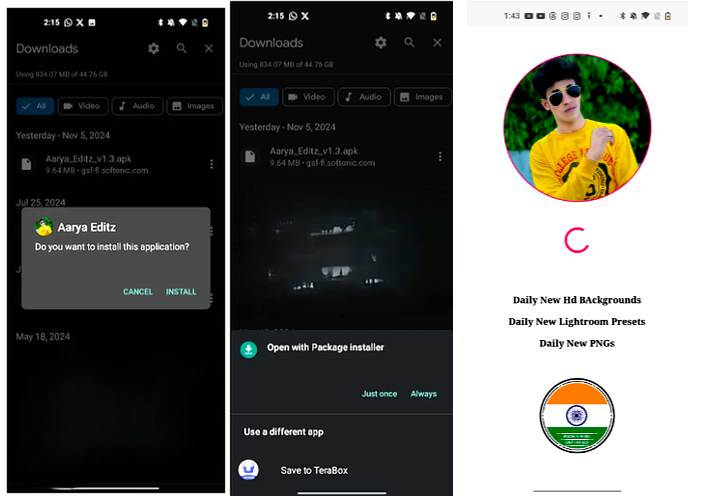 How to install Aarya Editz APK on Android step-by-step